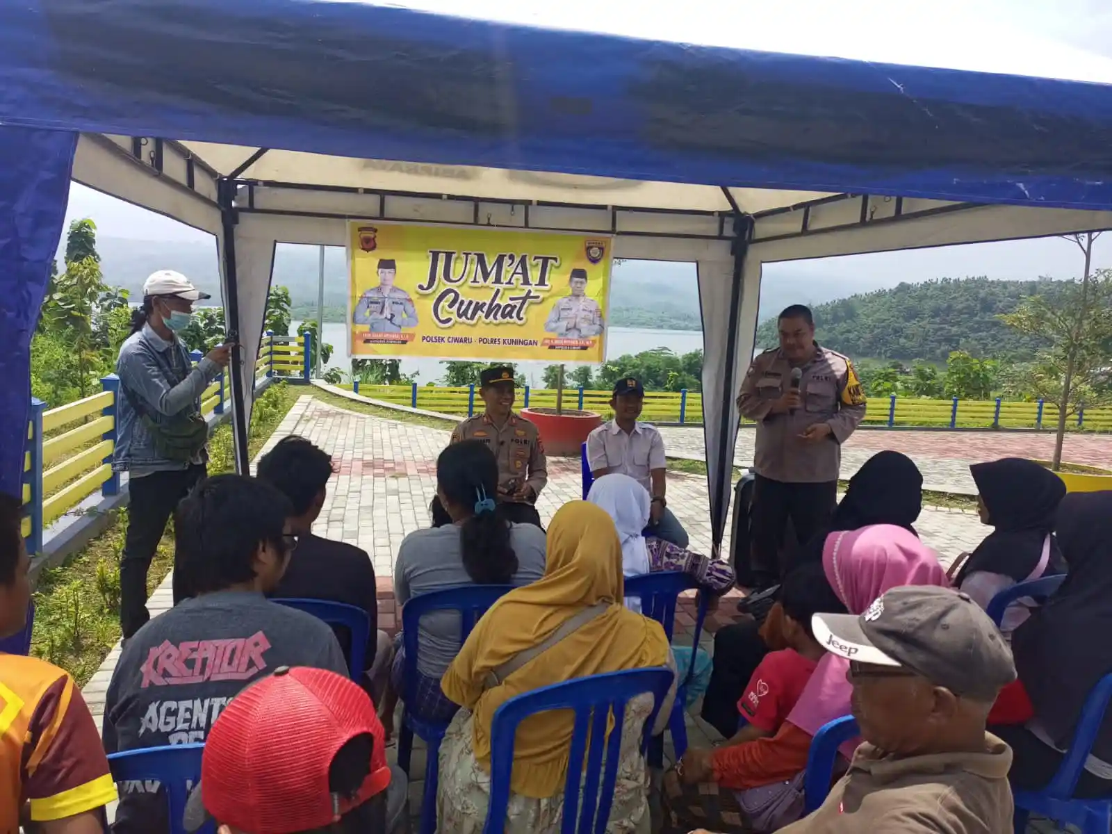 Jumat Berkah Cara Polsek Ciwaru Serap Aspirasi