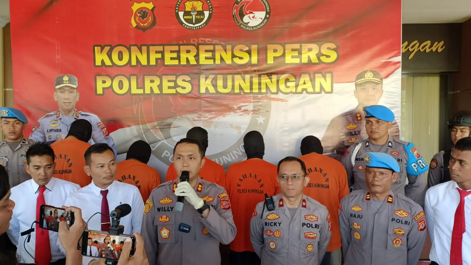 Mantap, Satnarkoba Polres Kuningan Amankan Bandar Sabu Antar Provinsi