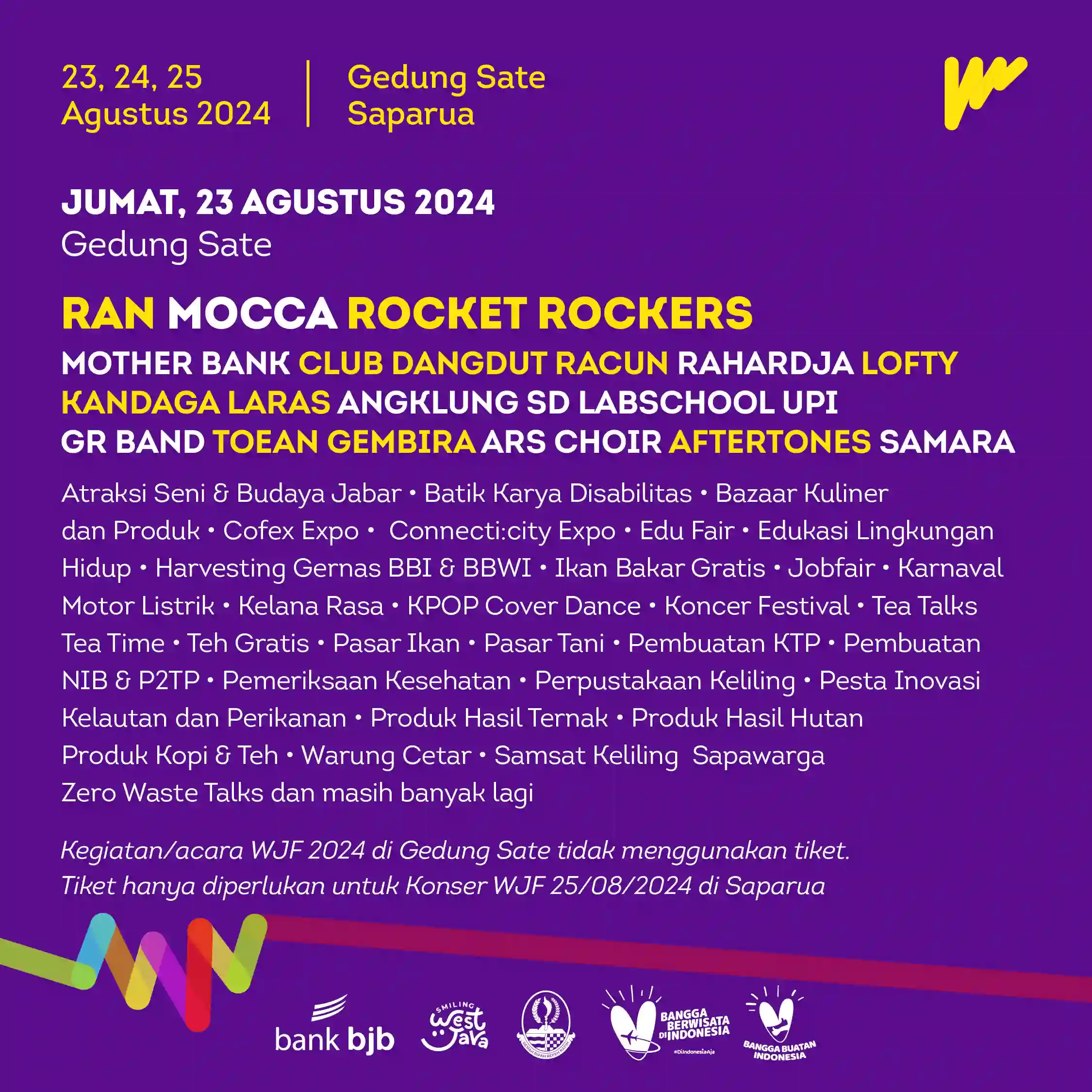 West Java Festival 2024, Intip Keseruan Beragam Acara Gedung Sate dan Puncak Acara