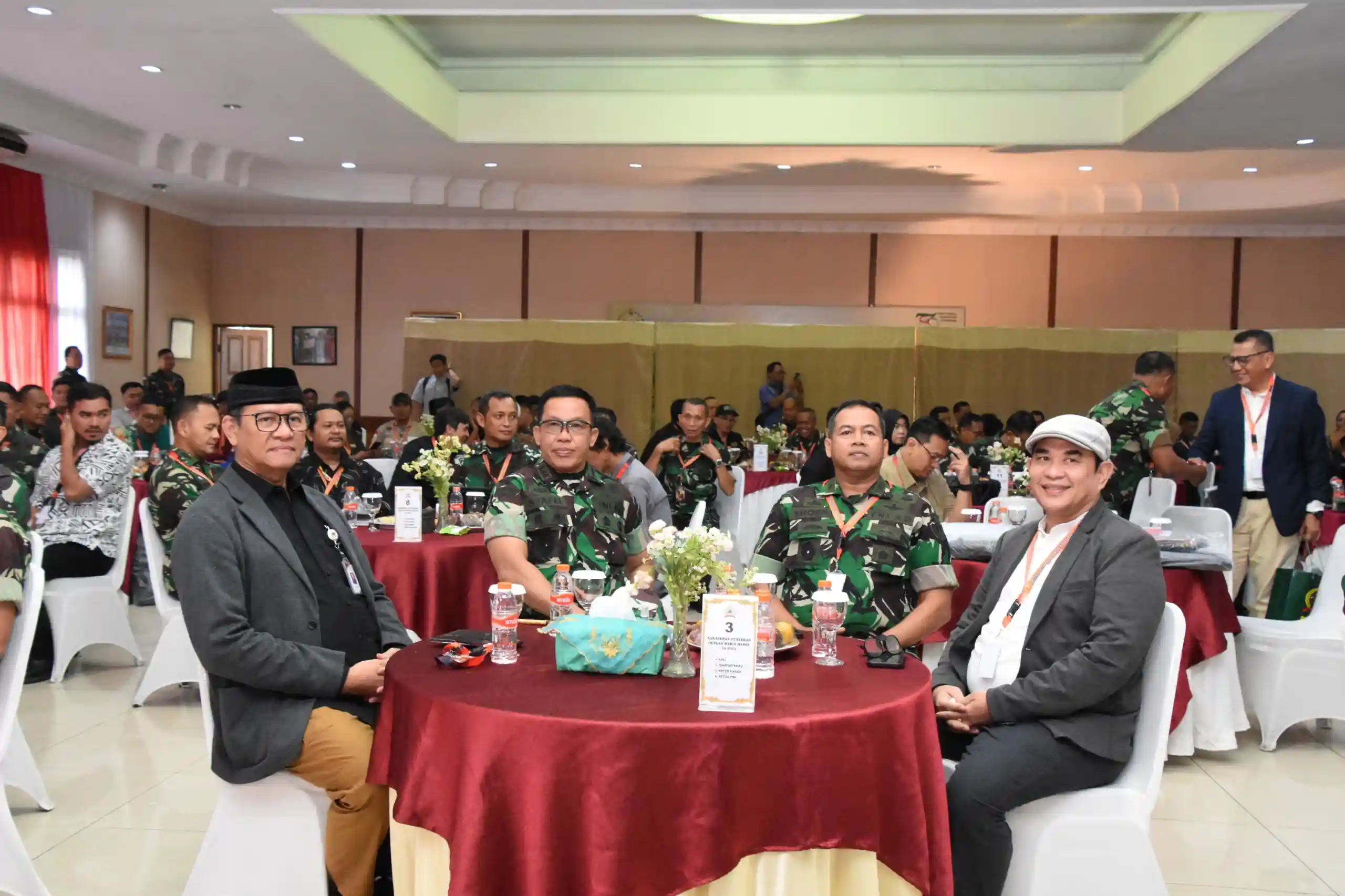 Pusterad Menggelar Silaturahmi dan Diskusi dengan Media Massa Menjelang Pemilihan Kepala Daerah tahun 2024