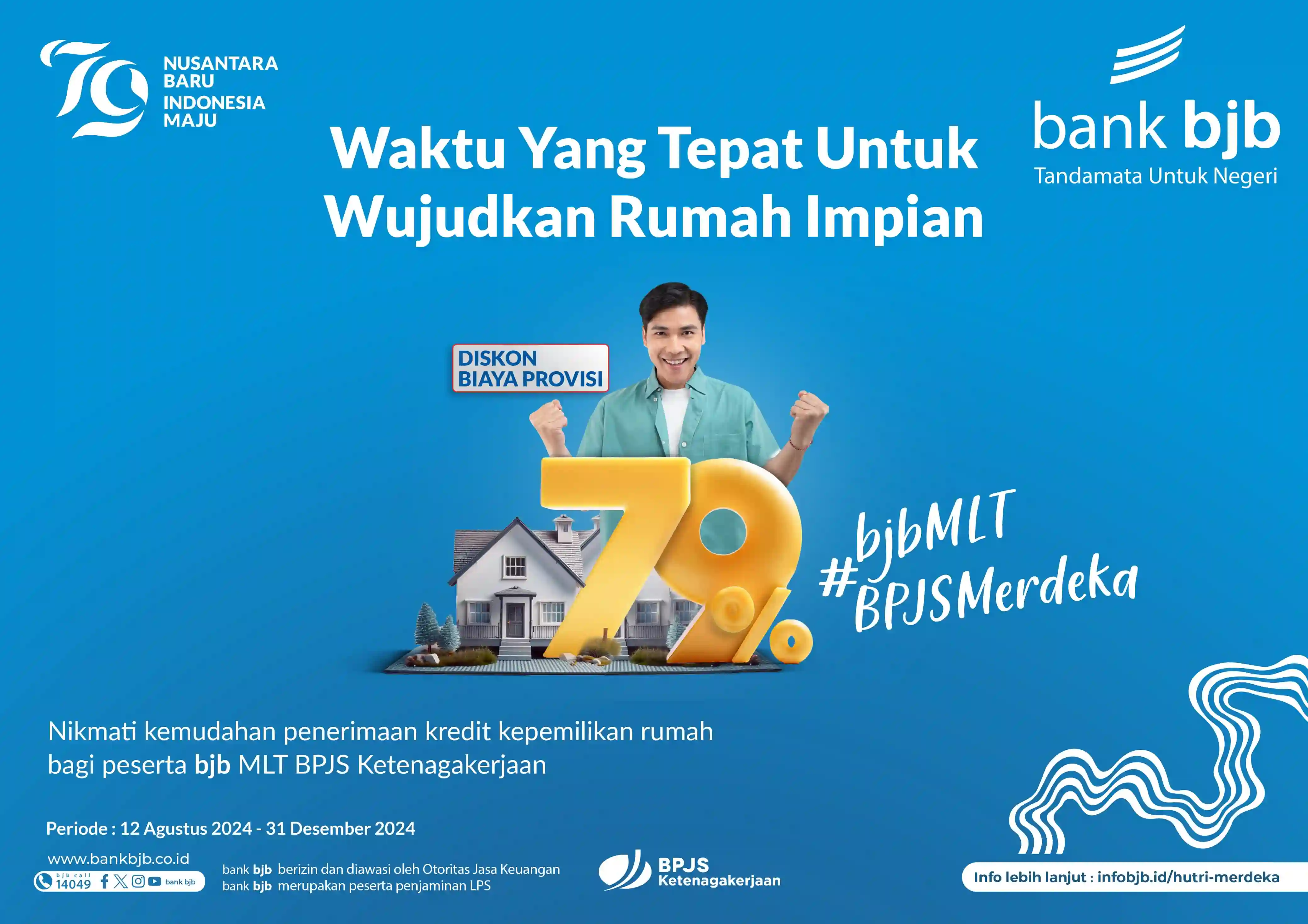 Mendukung Program Pemerintah, bank bjb Beri Kemudahan Bagi Debitur yang Ingin Ajukan Kredit Melalui Bjb MLT BPJS Merdeka