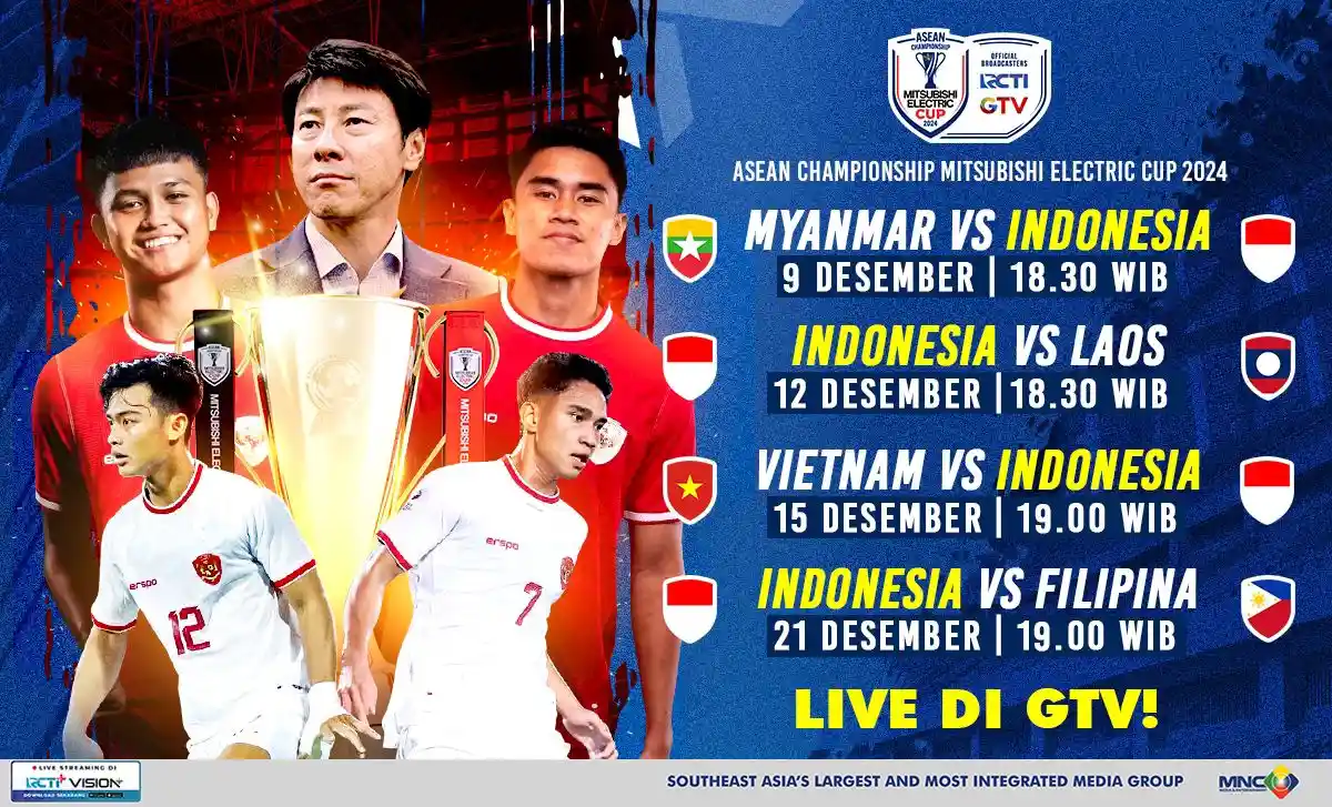 Jadwal Lengkap Laga Timnas Garuda, Kukuhkan Diri Jadi Raja Asia!