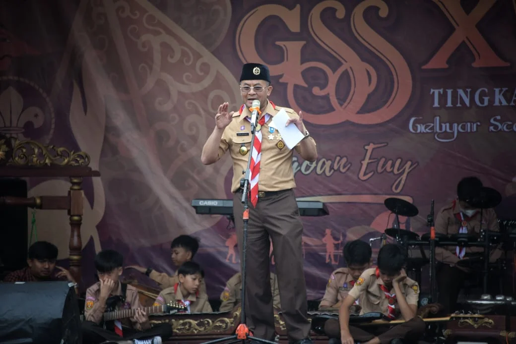 Kegiatan Gebyar Scout Spensa  XVIII, Wagub Erwan: Pramuka Bangun Karakter Generasi Muda