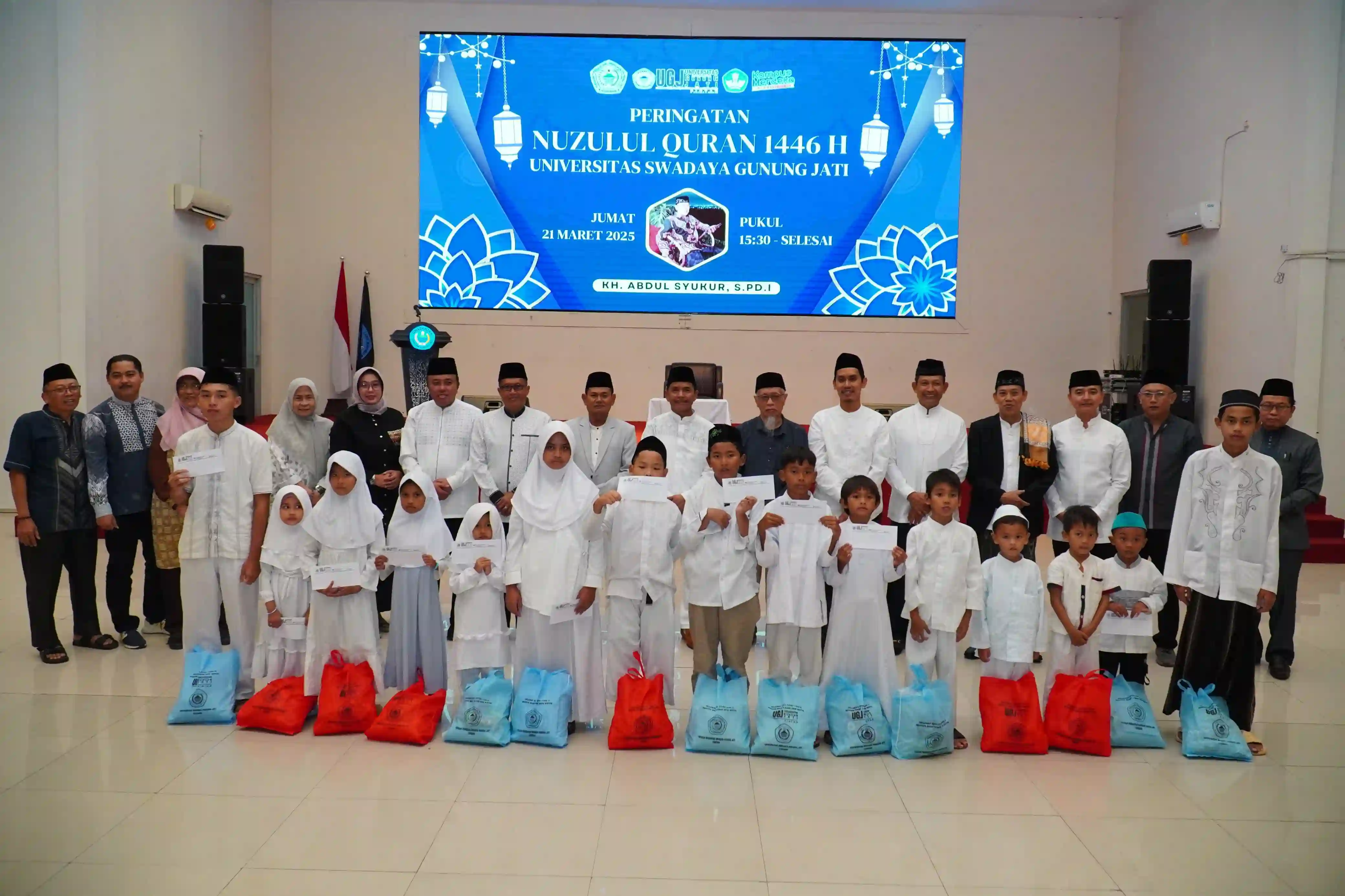 UGJ Perkuat Spirit Keislaman dan Transformasi Digital di Peringatan Nuzulul Quran 1446 H