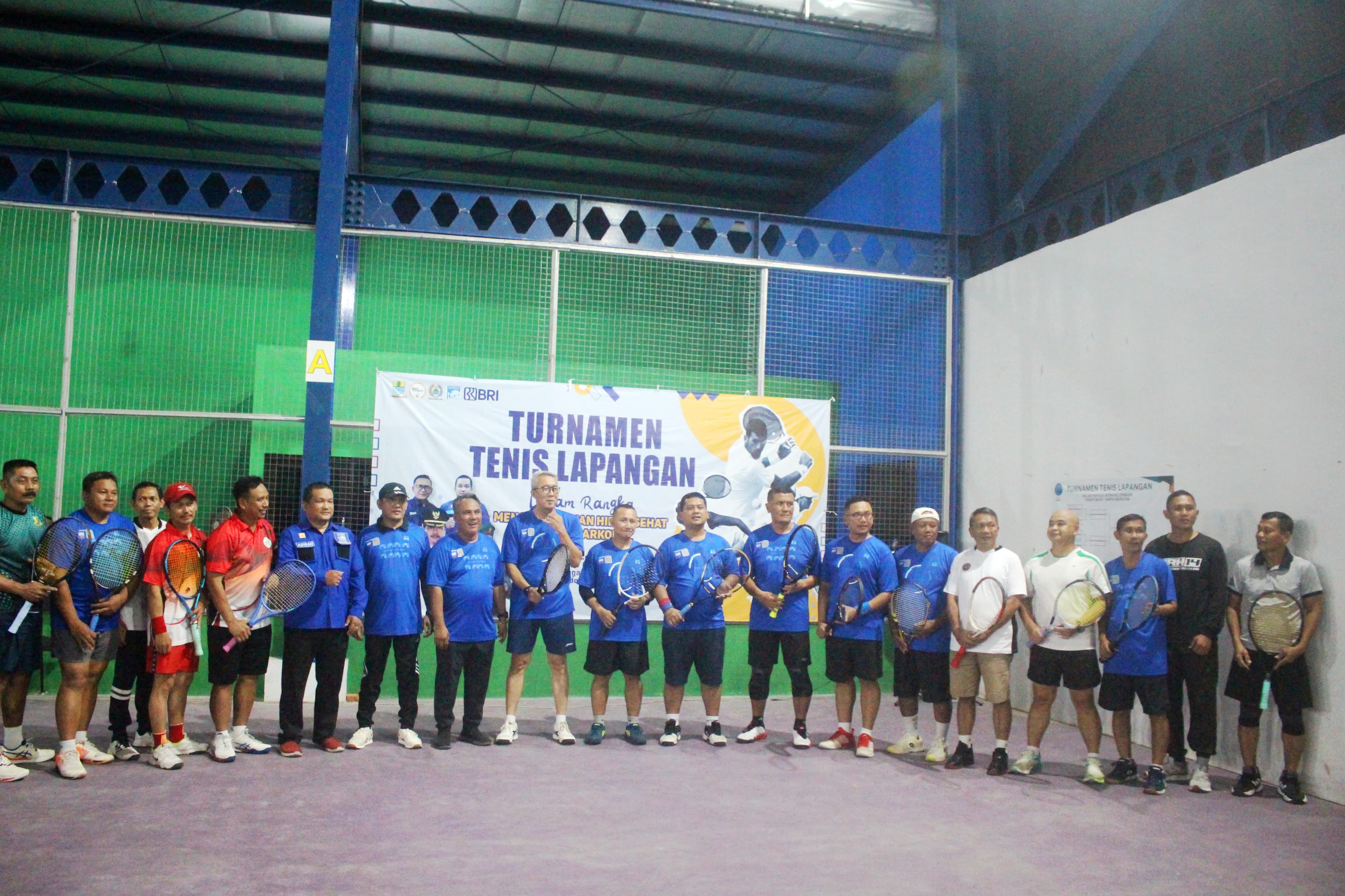 Memperingati HANI 2025, BNNK Cirebon Melaksanakan Kejuaraan Tenis Lapangan