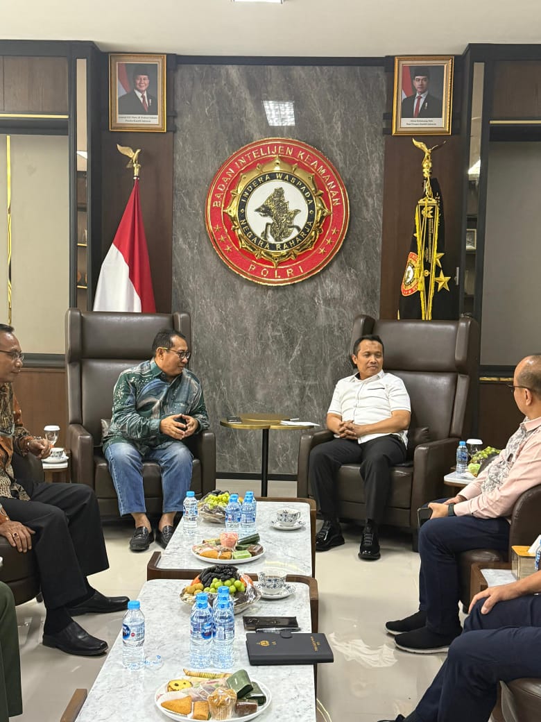 Ketum Firdaus dan  Sekjen Makali Kumar Pimpin SMSI Pusat Temui Kabaintelkam Polri: Bahas Media Siber yang Profesional dan Berkesinambungan
