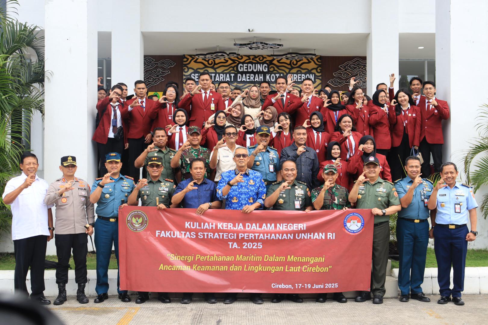 Sekda Tegaskan Pentingnya Peran Daerah dalam Ketahanan Bangsa, Kota Cirebon Dipilih UNHAN RI untuk KKDN
