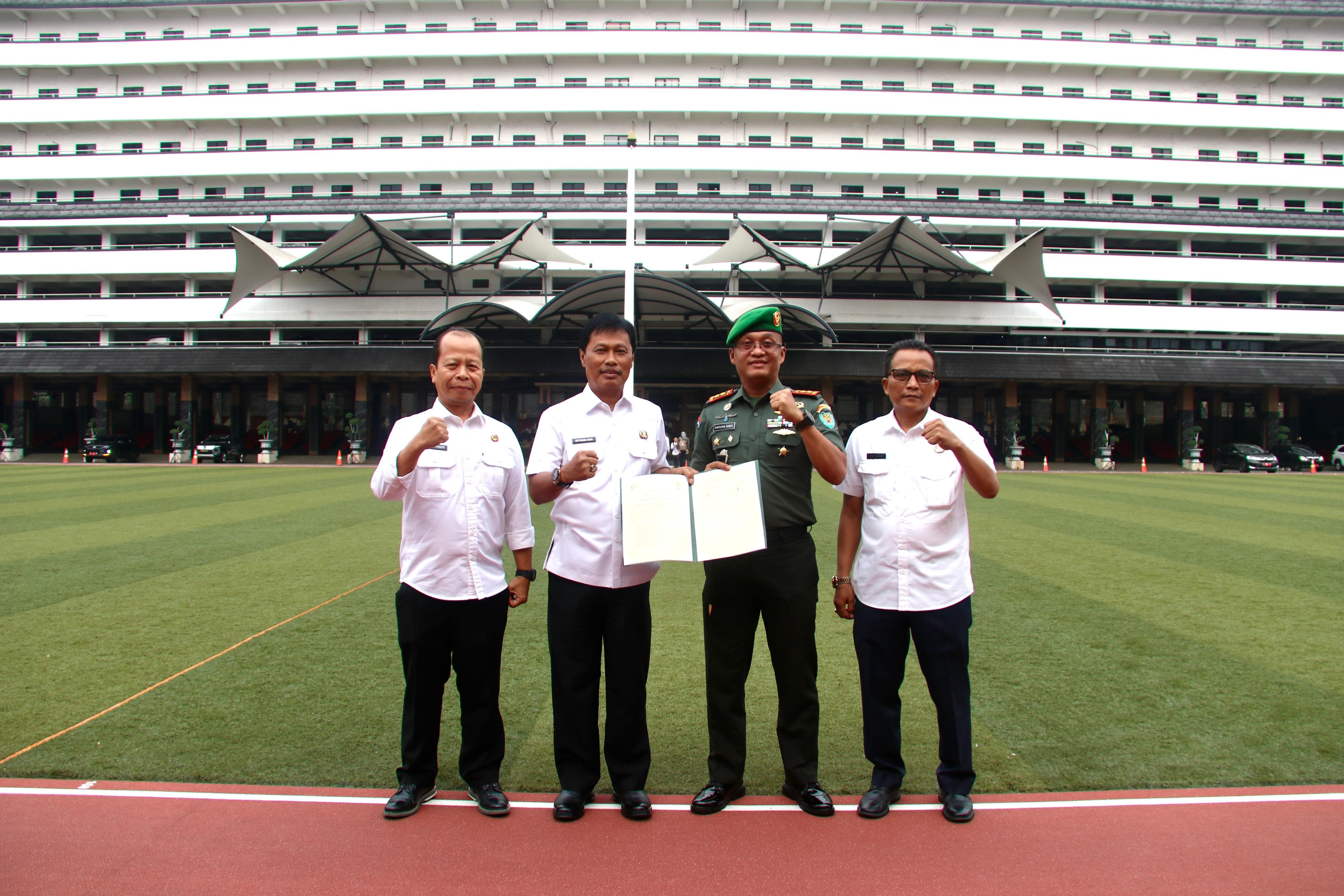 Selesaikan Tantangan Publik Bersama, Pemkot Cirebon dan TNI AD Sinergi Dukung Program Strategis Percepatan Pembangunan Daerah