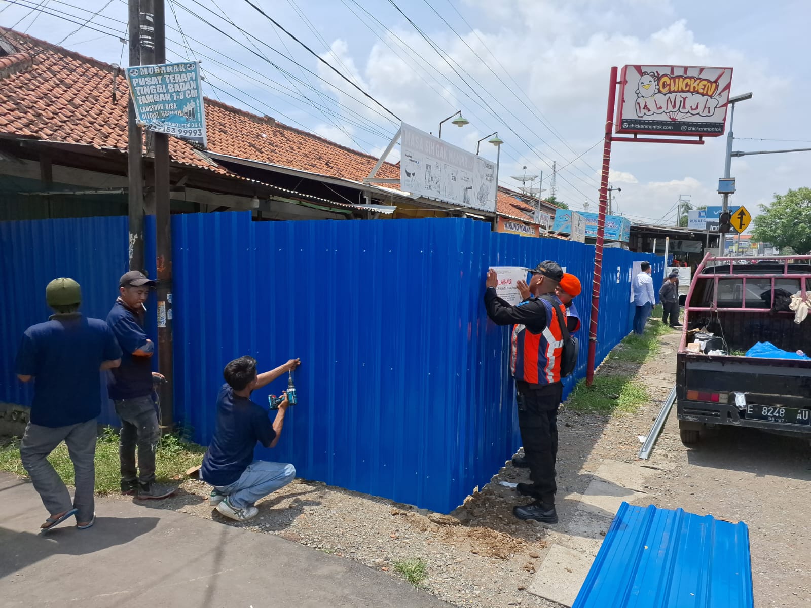 Sejumlah Kios di Majalengka Ditutup, KAI Daop 3 Cirebon Amankan Aset Negara Melalui Penertiban Lahan di Jatiwangi