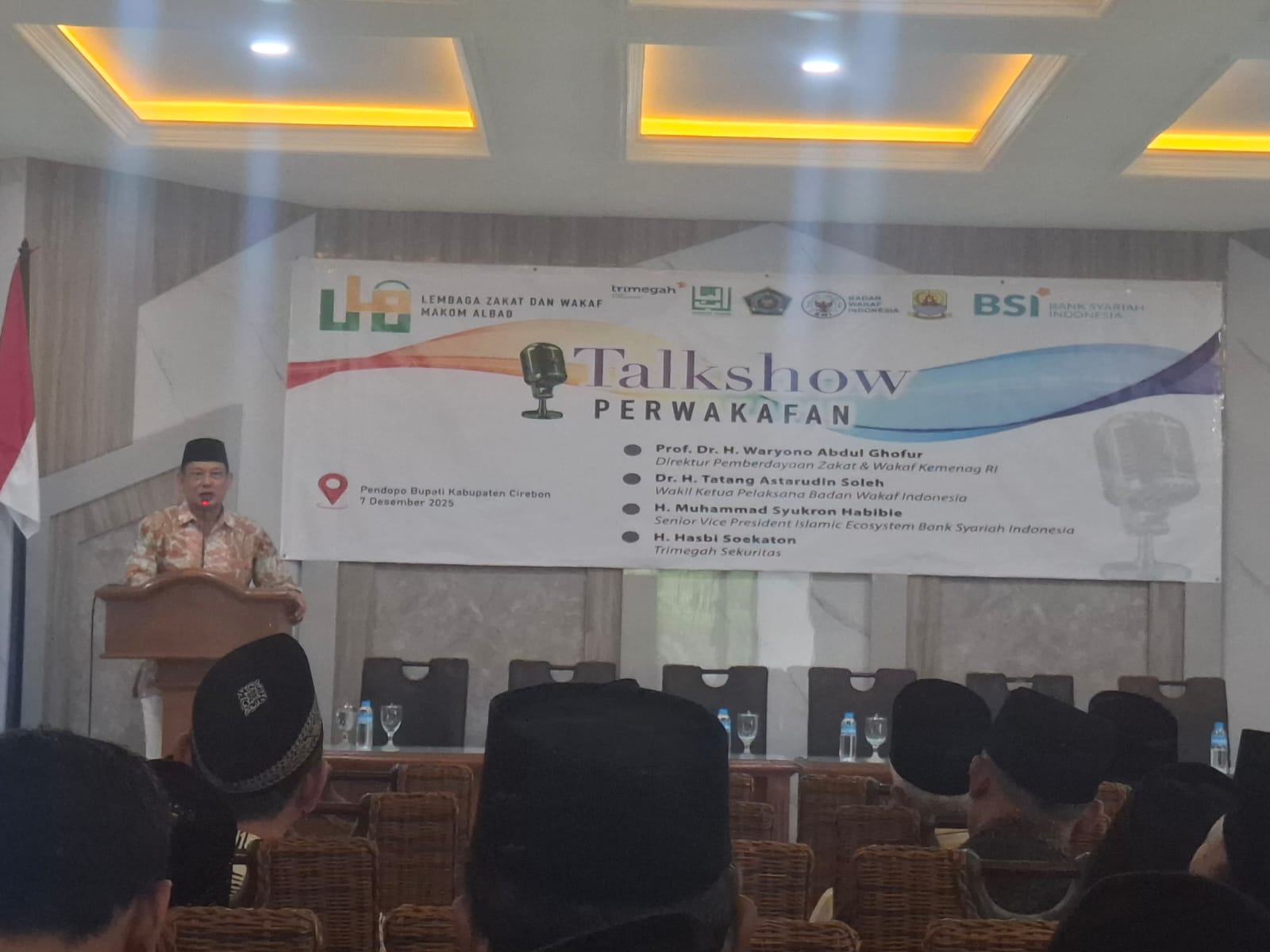 Gelar Talkshow, Makom Albab Kembangkan Wakaf Produktif dan Berimbas ke Umat