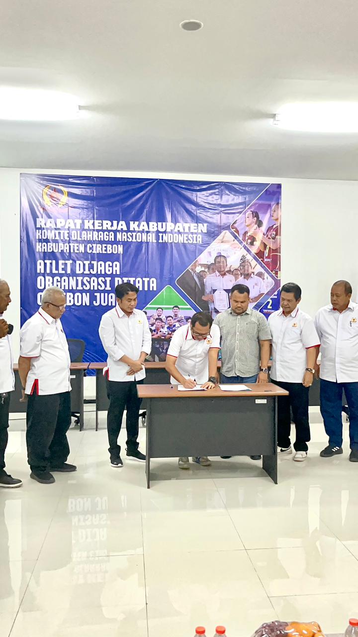 Persiapan Porprov 2026, KONI Kabupaten Cirebon Mantapkan Lewat Rakerkab