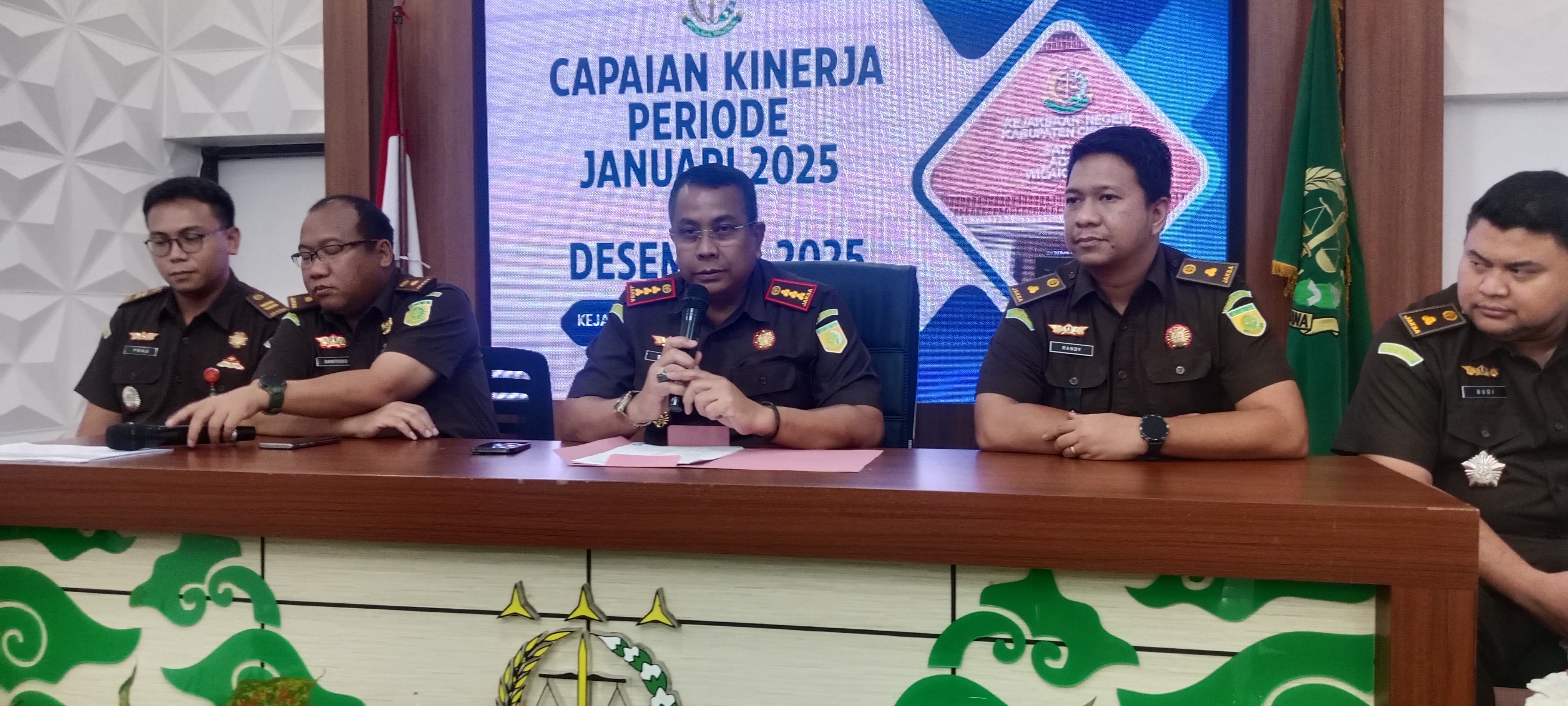 Kejaksaan Negeri Kabupaten Cirebon Paparkan Capaian Kinerja Sepanjang Tahun 2025