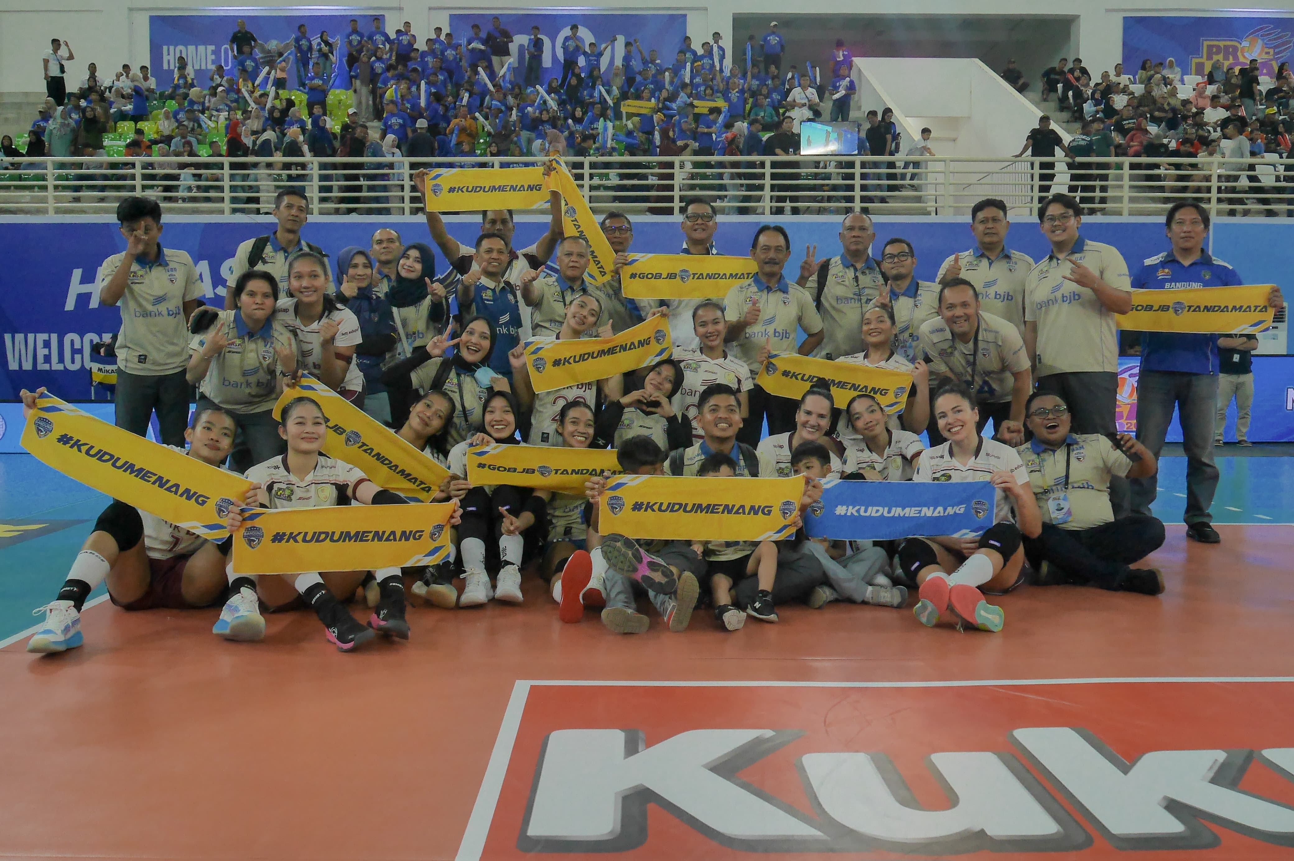 Kalahkan Falcons 3-0, Bekal Bagi Bandung bjb Tandamata Untuk Hadapi Electric