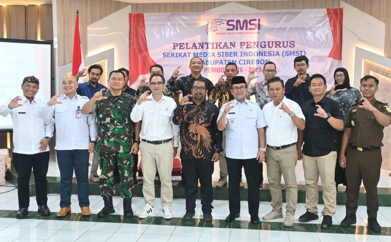 Pengurus SMSI Kabupaten Cirebon 2026–2029 Dilantik, Fokus Lawan Hoaks