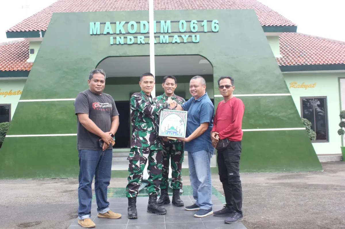 Jalin Silaturahmi Ramadhan 1447 H, Kodim 0616/Indramayu Gelar Acara "Ngobrol Bareng" Bersama Awak Media